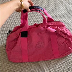 Kipling Pink Travel Bag for Women